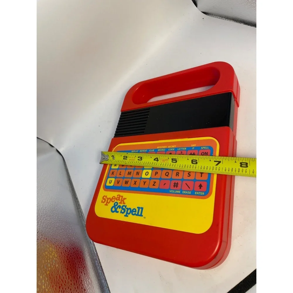 Vintage 1980's Speak & Spell Electronic Learning Game Basic Fun Item# 09624